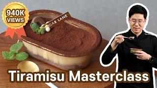 Amazing Tiramisu Masterclass  Simple but delicious recipe