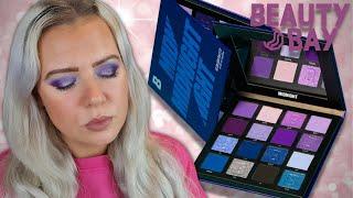 NEW BEAUTY BAY MIDNIGHT Eyeshadow Palette Review & Swatches  Clare Walch