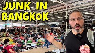 Shopping in Bangkok BIGGEST Second Hand MARKET  Pattavikorn Market