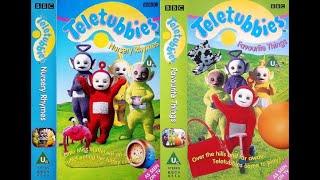 Teletubbies - Nursery Rhymes BBCV 6568  Favourite Things BBCV 6514 1998 UK VHS