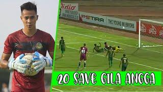 Kisah Angga Saputra Tentara Penjaga Persebaya  Dengan 20 Super Save nya