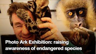 Photo Ark Exhibition raising awareness of endangered species