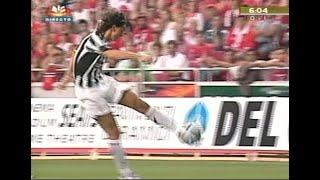 Zlatan Ibrahimovic Incredible goal for Juventus vs Benfica 2005 Pre-Season