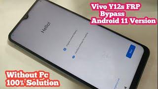 Vivo Y12s v2026 Android 11  FRP Bypass Google Lock Remove Without Pc