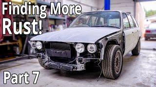 Preparing The Body For Paint  BMW E30 325i Touring Restoration - Part 7