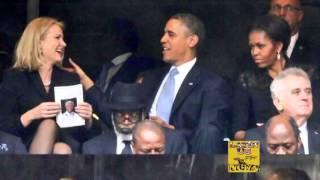 Barack obamas Wife Got Jealous And Made Him To Switch Seats   So Funny 