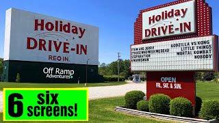 Awesome Park-like SIX SCREEN Drive-In Movie Theater Experience