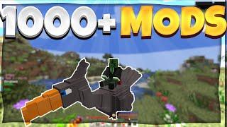 Minecrafts LARGEST MODPACK EVER 2023 Mystics Monstrosity 1000+ MODS