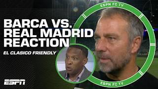 REACTION to Barcelonas friendly win vs. Real Madrid  REALLY ENCOURAGING - Shaka Hislop  ESPN FC