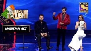 Malaika की Imagination ने की इस Magician के Act में Help  Indias Got Talent Season 6 Magician Act