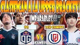 OG VS LGD GAMING BO2GAME 2ELIMINACION-TIMADO WISPER CEB BZM VS SHIRO- RIYADH MASTERS 2024- DOTA