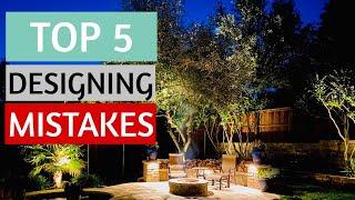 Landscape Lighting design MISTAKES - most common designing mistakes you dont want to make