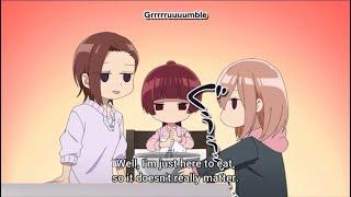 Little lady bakes chocolate cake for Kirishima  The yakuza guide to babysitting  EngSub