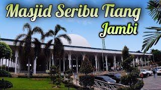 Kemegahan Masjid Agung Al Falah Jambi  Masjid 1000 seribu tiang  Wisata Jambi 2022