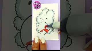 Cute kawaii STICKERSCute Bunny DRAWING