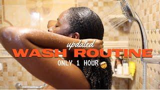 My Updated Wash Day Routine - FASTER EASIER & SIMPLER