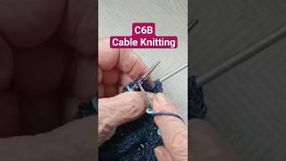 C6B Cable 6 To The Back - Cable Knitting #knitting