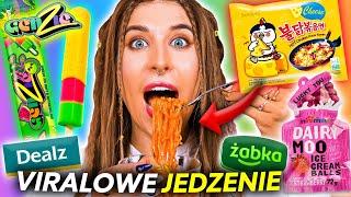 Lody GENZIE koreański ramen - TESTUJĘ VIRALOWE JEDZENIE Z MARKETÓW  Agnieszka Grzelak Vlog