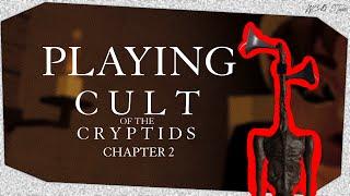 Playing SIREN HEAD Cult of the Cryptids ORIGIN Chapter Two Roblox