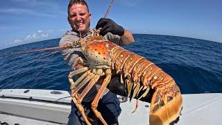 These Lobsters are GIANT {Catch Clean Cook} Fans ate it ALL