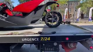 REMORQUAGE TOP SPEED 24H 514-601-6000  Remorquage Montréal  Transport Towing assistance Routiere 24H