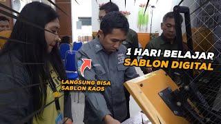 1 HARI LANGSUNG BISA SABLON KAOS DIGITAL - WORKSHOP SABLON DIGITAL SMKN 1 BENDO MAGETAN