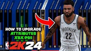 NBA 2K24 - How To Upgrade Attributes In MyCareer XSXPS5