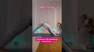 3 Effective yoga poses for tight hips #shortsfeed #ytshorts #shortsvideo #yogaasanas #yogathome