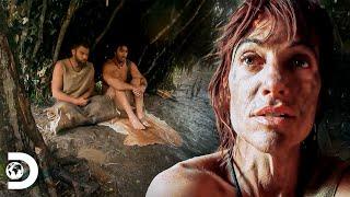 Tormenta desata el pánico  Supervivencia al desnudo edición extrema  Discovery Latinoamérica