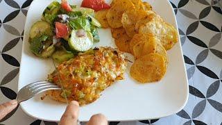 simple and quick recipe of chicken fillet with vegetables in the oven a real treat complete meal