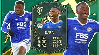 WINTER WILDCARD DAKA REVIEW  87 WINTER WILDCARDS DAKA PLAYER REVIEW  PATSON DAKA FIFA 22