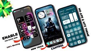 Enable Ios Dock Bar & Cantrol Canter Without Apk & Mtz Theme  100% Working  Miui 1314 New Feature