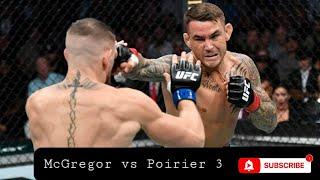 UFC 264 Conor McGregor Vs Dustin Poirier 3 Highlights HD