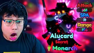 MONARCH ALUCARD VAMPIRE KING GODLY STATS SHOWCASE - Anime Vanguards