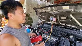 Honda CRV compressor and condenser replacement