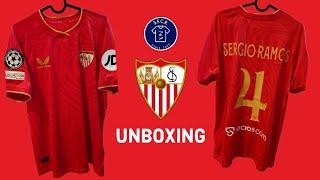 Sevilla FC 202324 Sergio Ramos Away Jersey Unboxing KKGOOLD #sevillafc