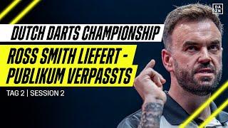 Kurios Smith liefert ab & Publikum verpassts Dutch Darts Championship Tag 2 - Session 2  DAZN