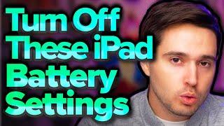 iPadOS 15 14 Battery Tips You NEED To Know