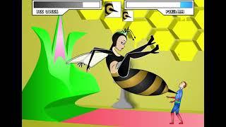 Bee queen vs powerman redux vore game remake