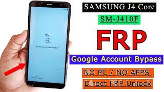 Samsung Galaxy J4 Core Frp Bypass SM-J410F Google Account Remove Without PC 2023 New Update