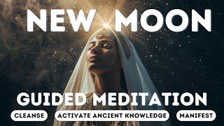 New Moon Guided Meditation  Cleanse Manifest with Spirit Ancestors