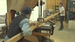 Building the 23 V-Bottom Skiff - Episode 23 Ripping the guards