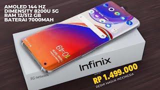 BARU SAJA RESMI  7000mAh Battery RAM 12512 GB - HP INFINIX KELUARAN TERBARU 2024