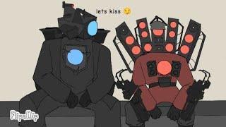 titan cameraman kiss titan speakerman  shitpost