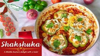Shakshuka  Worlds Best Breakfast Recipe - My version  Eggs poached in Spicy Tomato Sauce