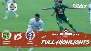 Highlights Liga 1 2019 Persebaya Vs Arema FC 4-1