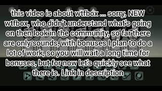 New wtfbox version 0.0.1