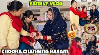 Choora Changing Rasam  FAMILY VLOG  Keep Support