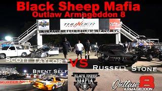 Black Sheep Mafia DOMINATING At Outlaw Armageddon 8 2023 Russell Stone and Brent Self