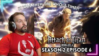 New Anime Fan Reacts To Attack on Titan Season 2 Episode 6  Warrior